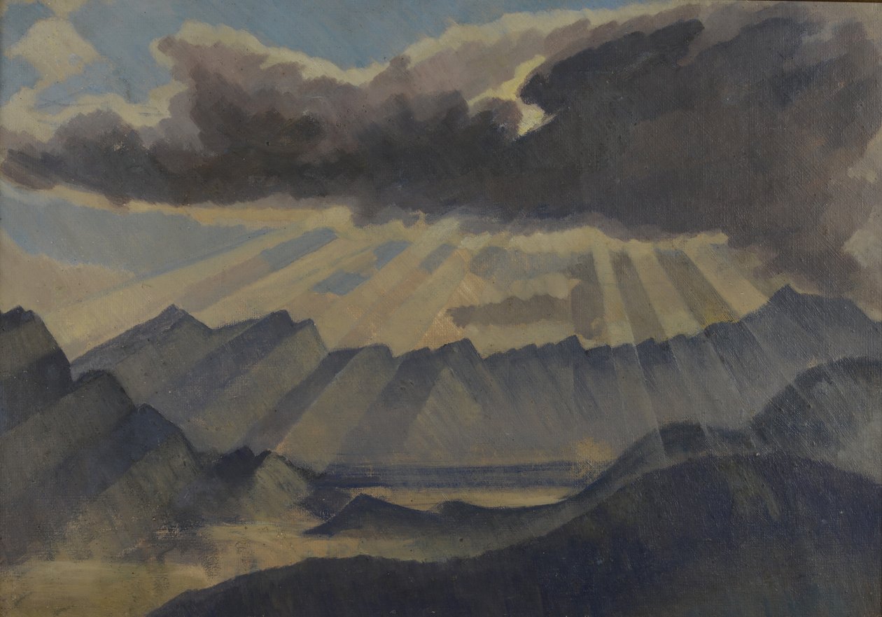 Hohfluh, Szwajcaria autorstwa Henry Clarence Whaite
