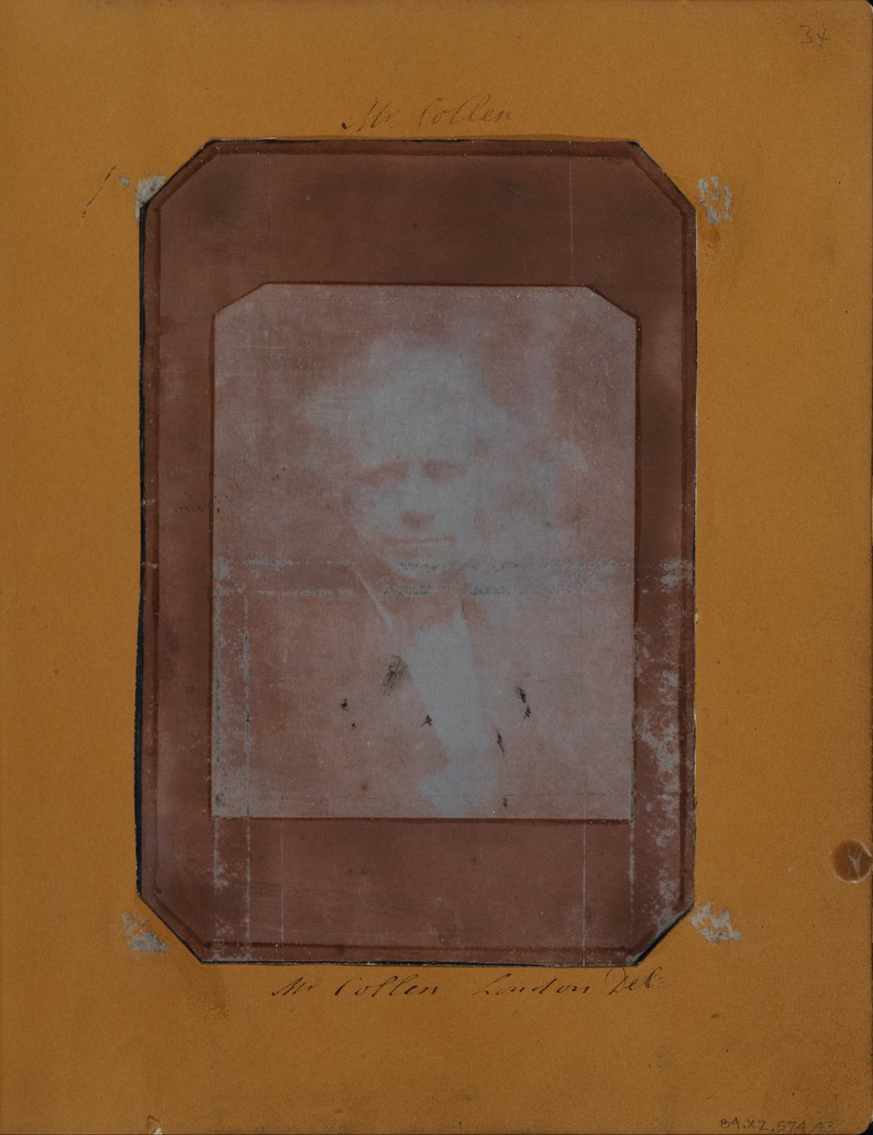 Portret mężczyzny do biustu, prawdopodobnie sir Davida Brewstera autorstwa Henry Collen
