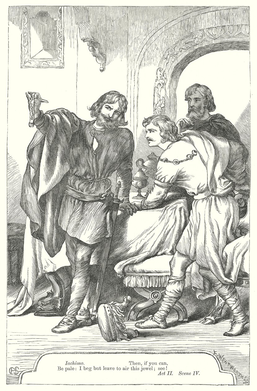 Cymbeline (rycina) autorstwa Henry Courtney (after) Selous