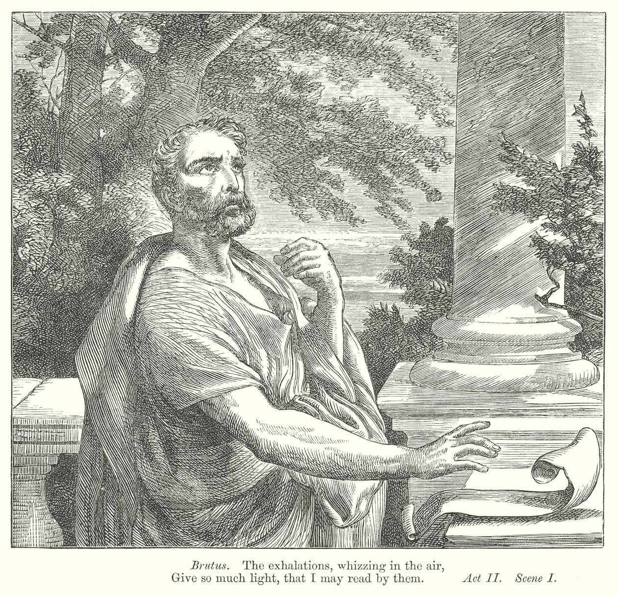Juliusz Cezar (rycina) autorstwa Henry Courtney (after) Selous