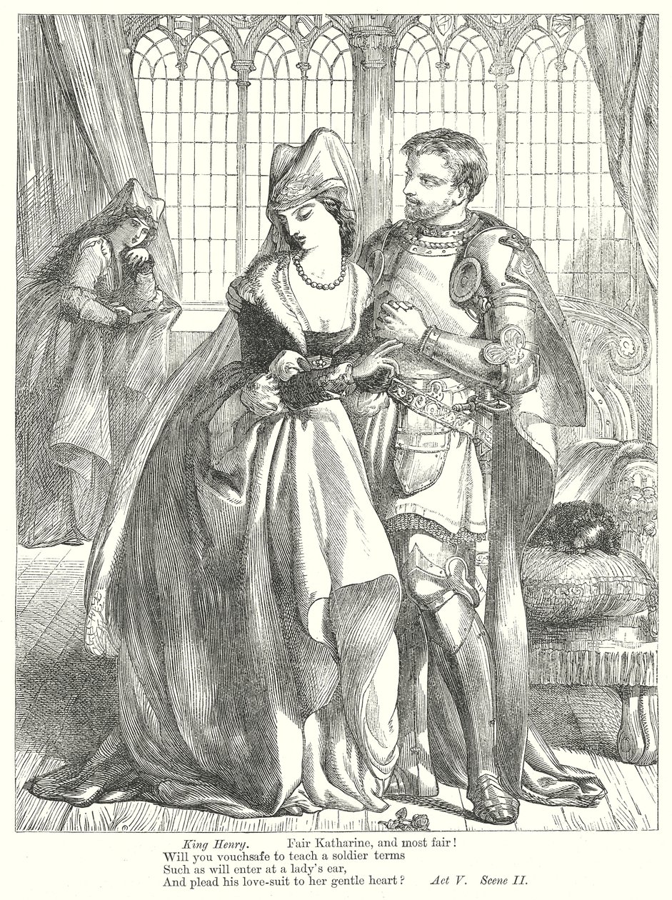 Król Henryk V (rycina) autorstwa Henry Courtney (after) Selous