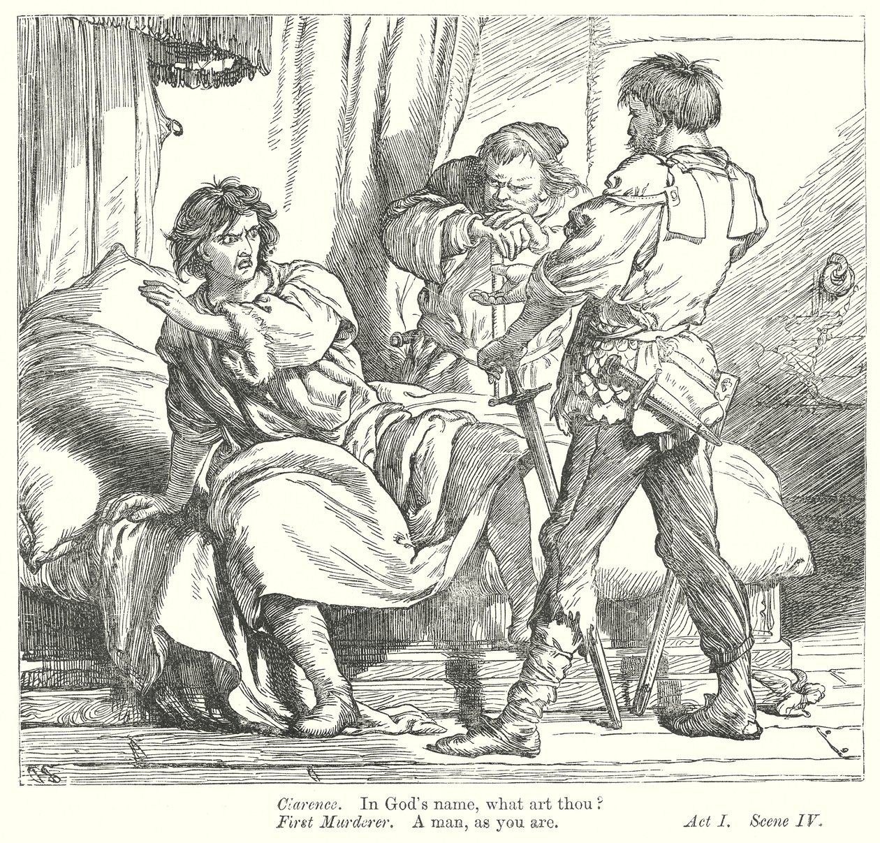 Król Ryszard III (rycina) autorstwa Henry Courtney (after) Selous