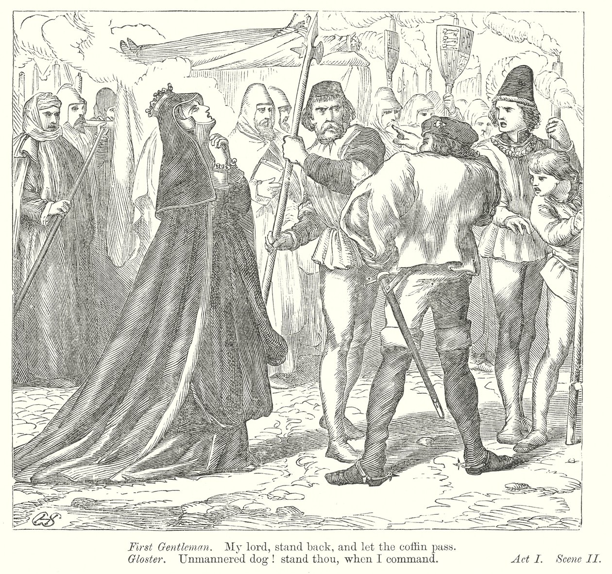Król Ryszard III (rycina) autorstwa Henry Courtney (after) Selous