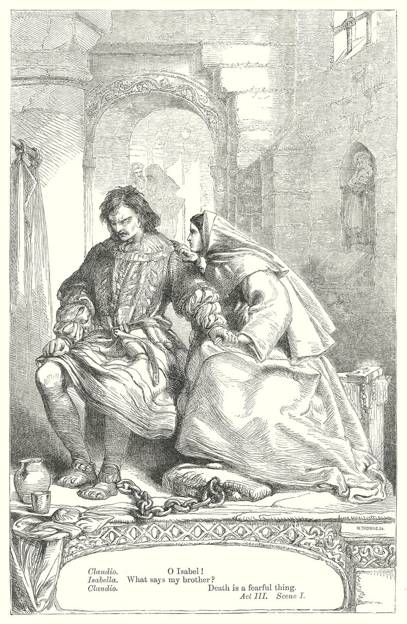 Miarka za miarkę (grawerunek) autorstwa Henry Courtney (after) Selous