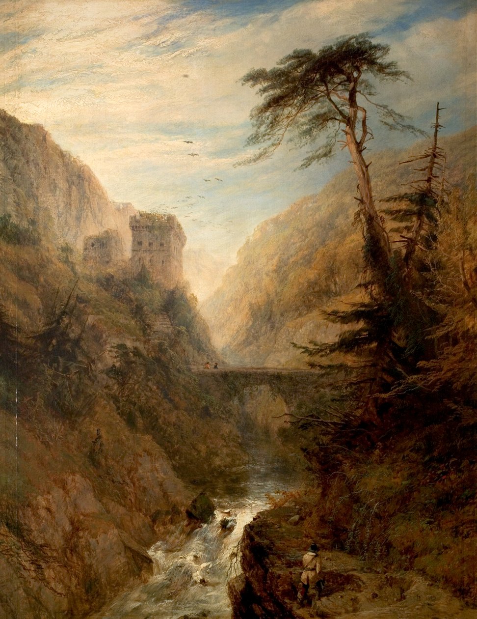 Derbyshire Dale, 1849 autorstwa Henry Dawson