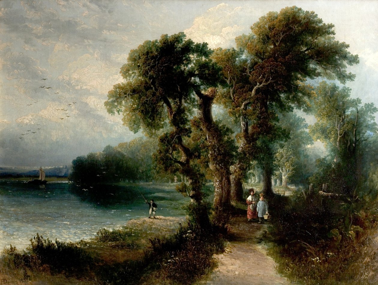 Nottingham z Wilford Grove, 1831 autorstwa Henry Dawson