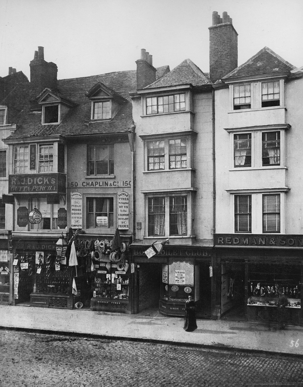 Borough High Street, c.1881 autorstwa Henry Dixon