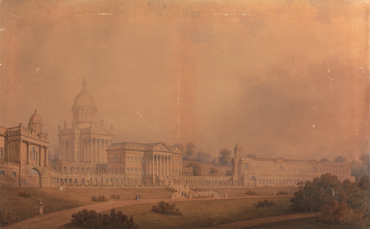 Widok na Prior Park autorstwa Henry Edmund Goodridge