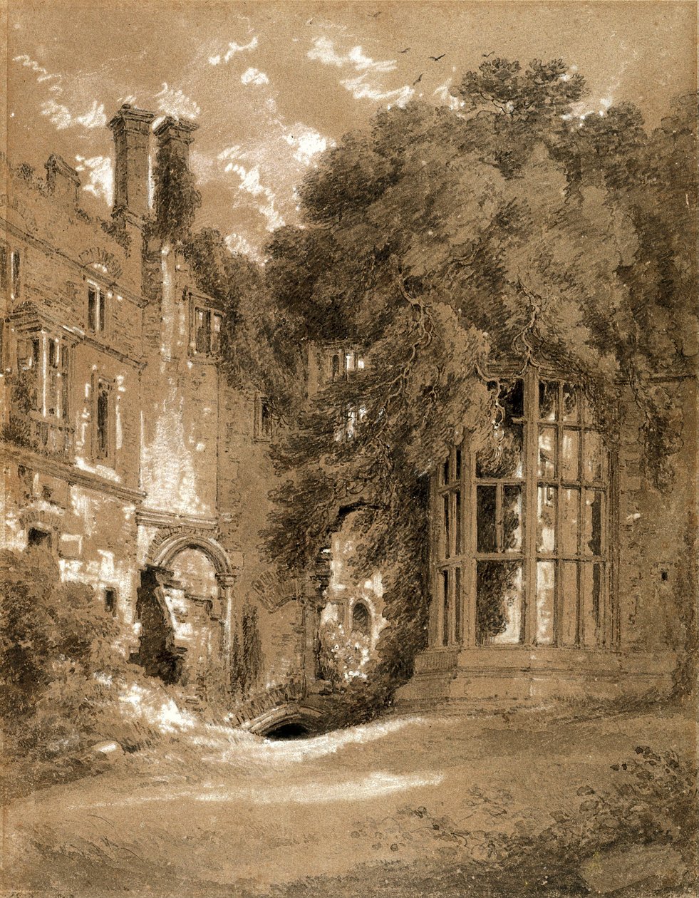 Zamek Kenilworth autorstwa Henry Edridge