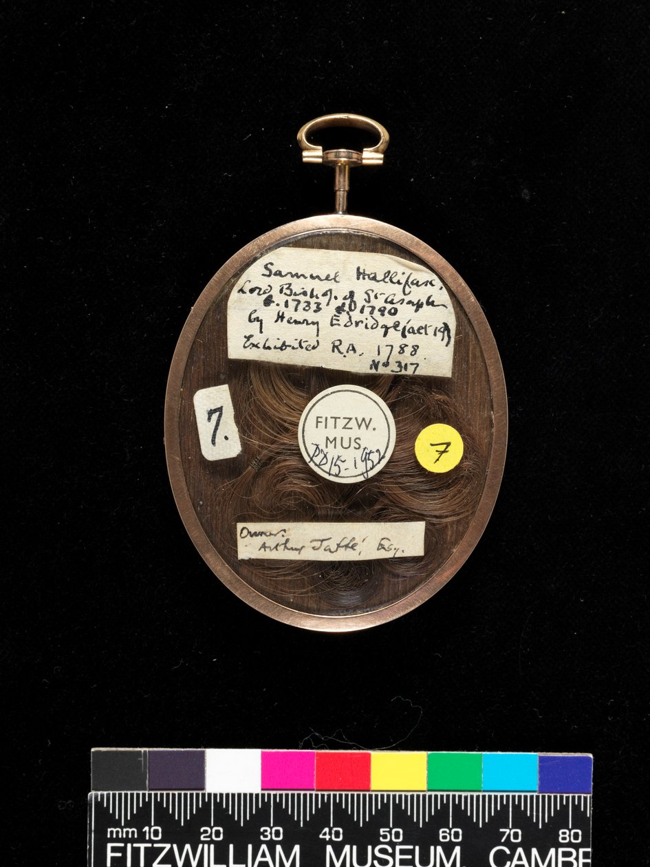 Samuel Hallifax, LL.D., DD, biskup Gloucester 1733-90 autorstwa Henry Edridge