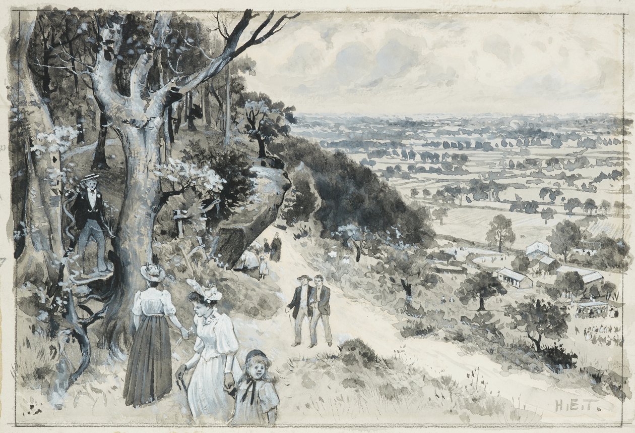 Alderley Edge, Piknik autorstwa Henry Edward Tidmarsh
