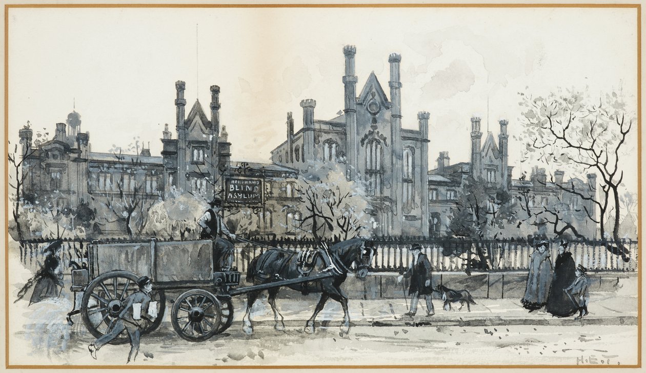 Henshaws dla niewidomych i dla głuchoniemych szkół. Old Trafford autorstwa Henry Edward Tidmarsh