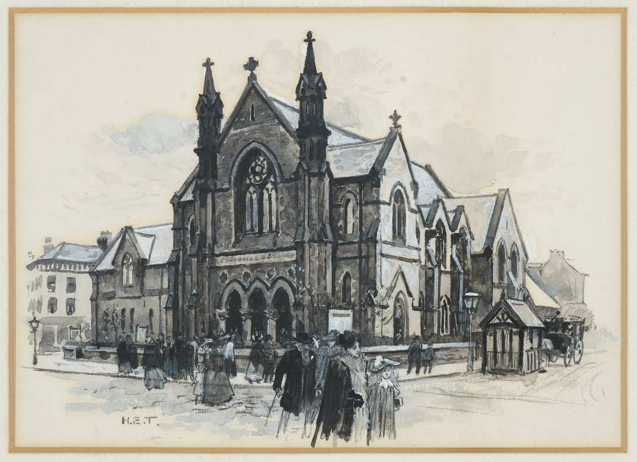 Kaplica baptystów w Moss Side autorstwa Henry Edward Tidmarsh