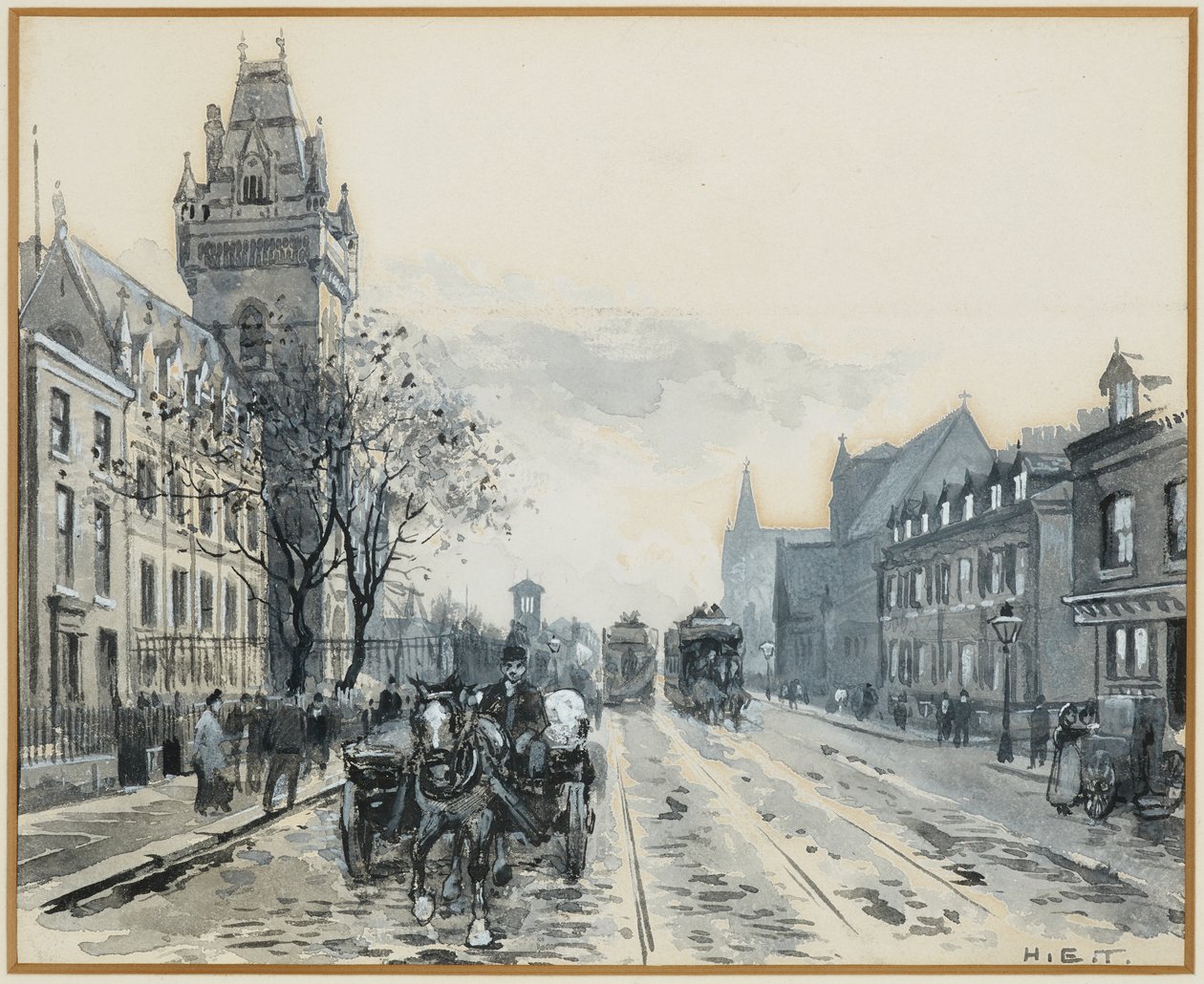 Szpital Nicholla przy Hyde Road autorstwa Henry Edward Tidmarsh