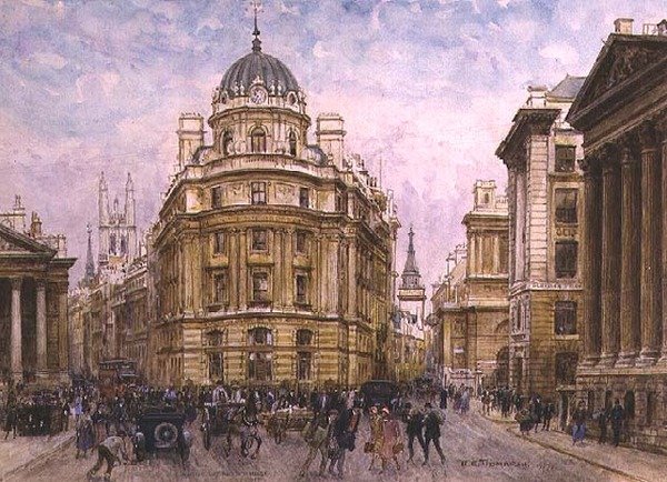 Przed Mansion House, Londyn autorstwa Henry Edward Tidmarsh