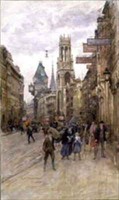 Św. Dunstans na Zachodzie, 1922 autorstwa Henry Edward Tidmarsh