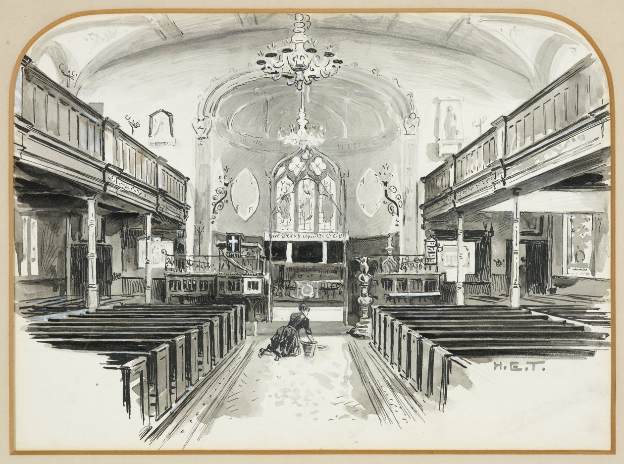 Kościół św. Jana, Deansgate autorstwa Henry Edward Tidmarsh