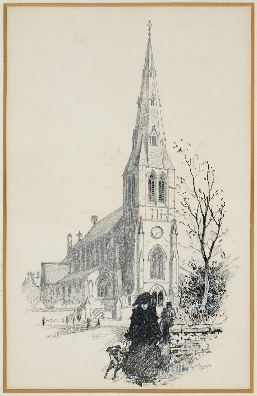 Kościół Najświętszej Marii Panny w Crumpsall autorstwa Henry Edward Tidmarsh