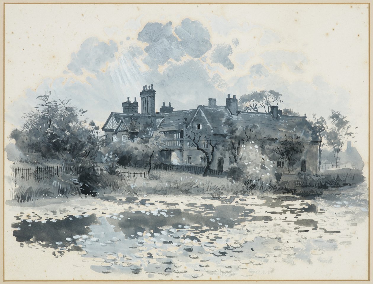 Stara sala Wardleya autorstwa Henry Edward Tidmarsh