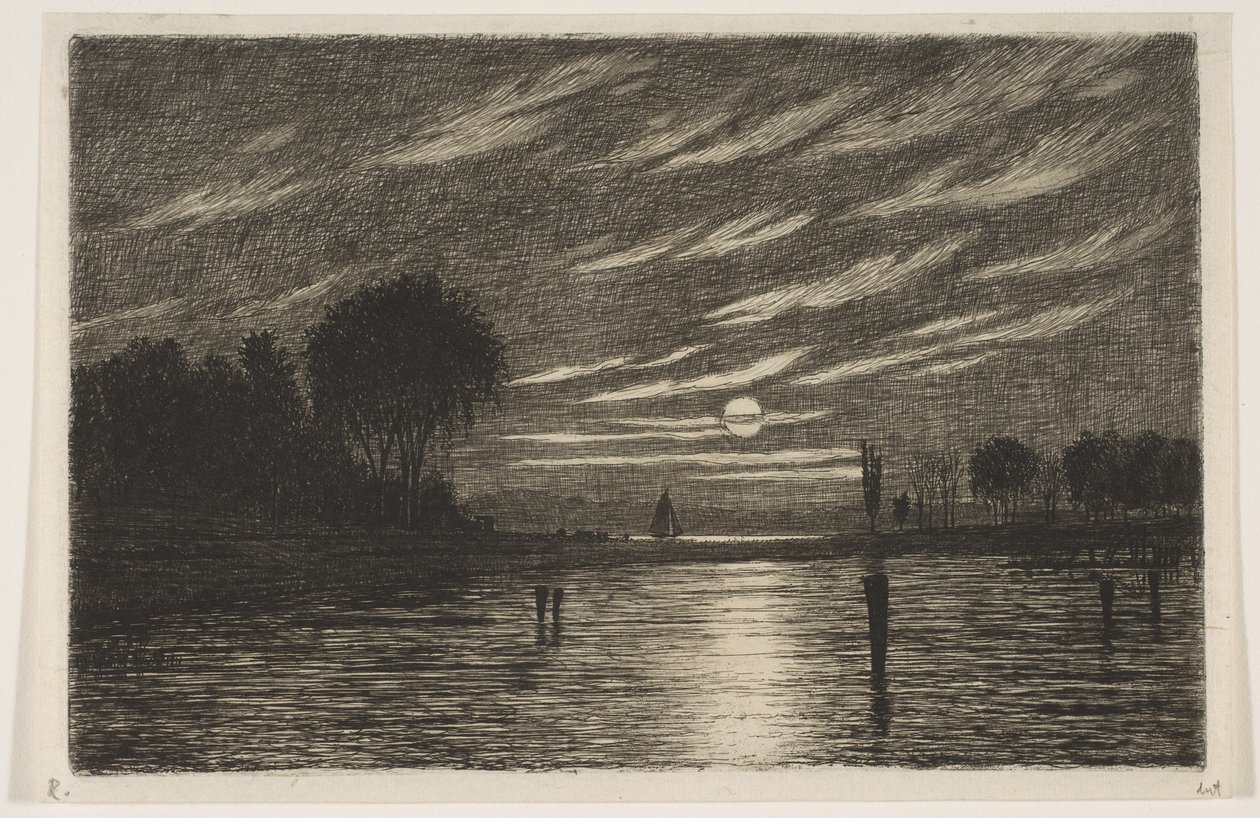 Little Hell Gate, Harlem autorstwa Henry Farrer
