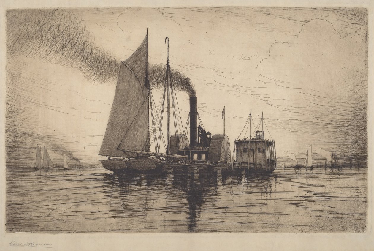 Holowanie autorstwa Henry Farrer