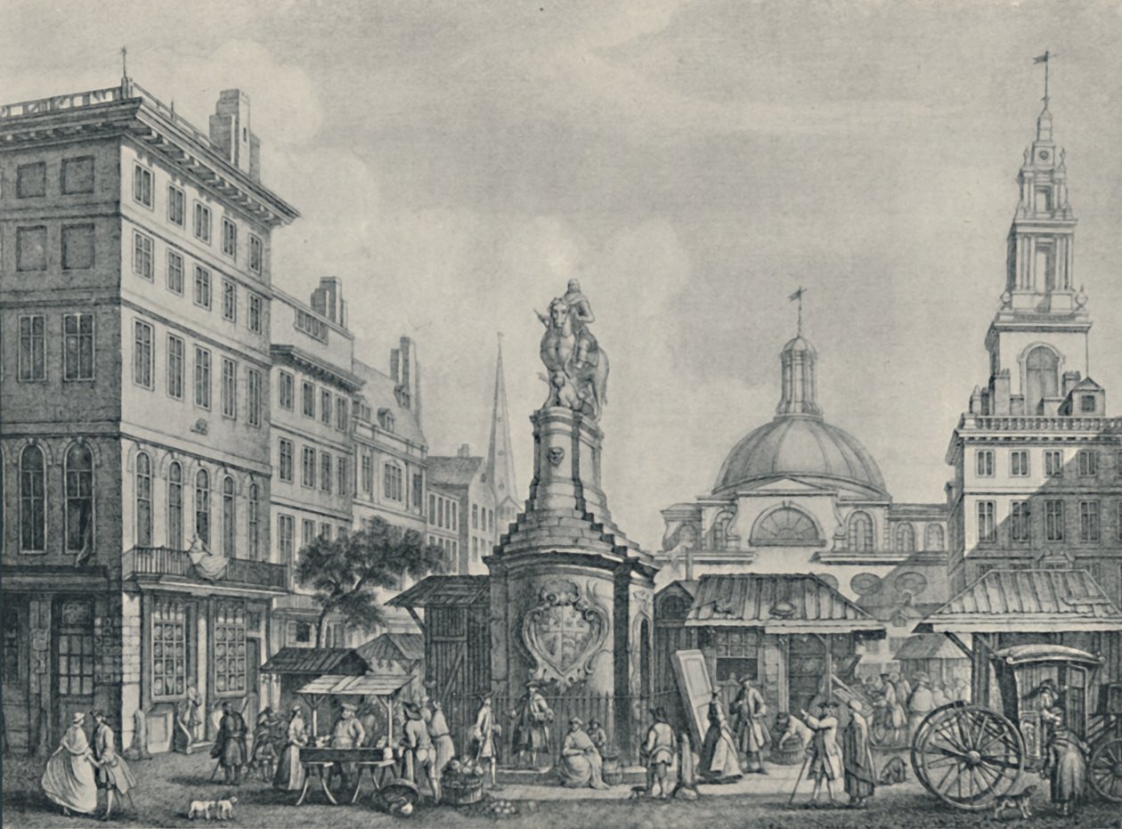 Giełda, 1738, 1920 autorstwa Henry Fletcher