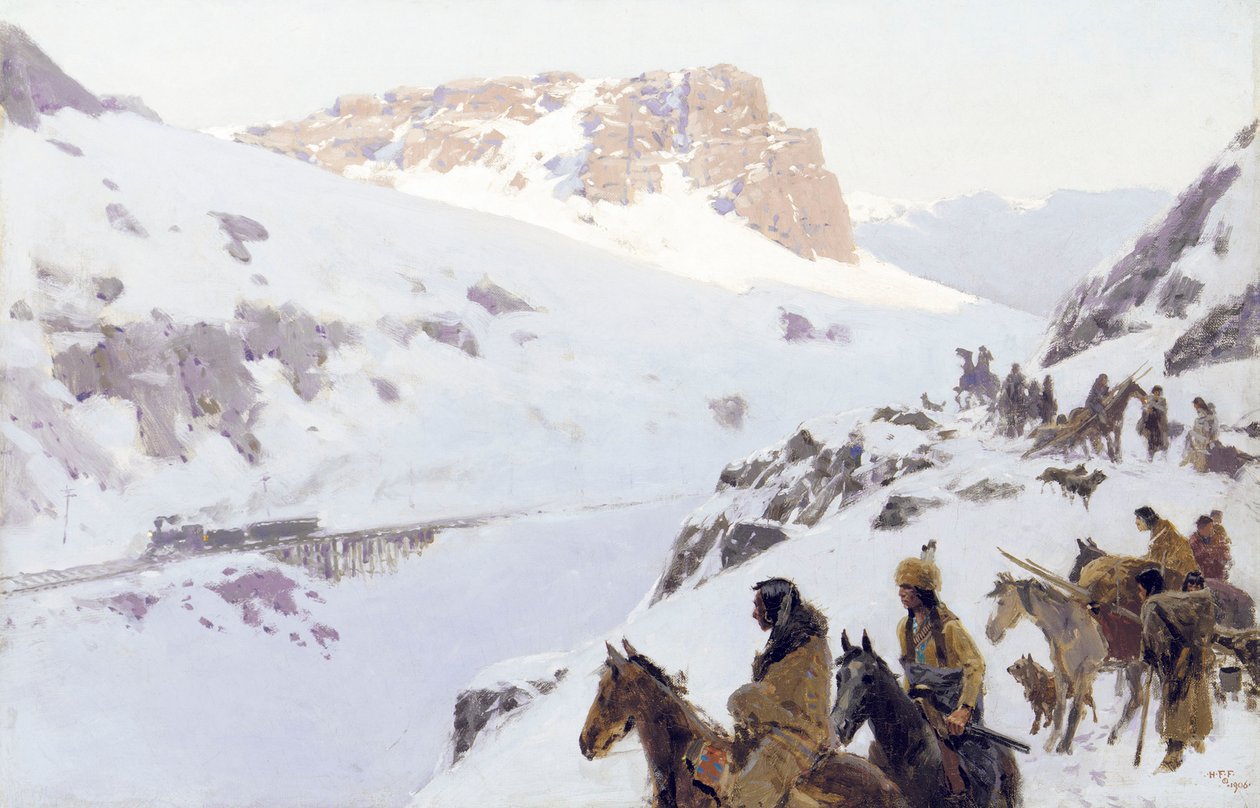 Poranek nowego dnia, 1906 autorstwa Henry Francois Farny