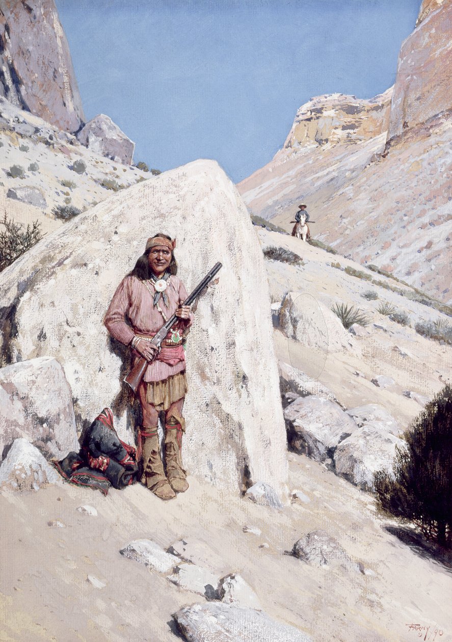 Niepewność, 1890 autorstwa Henry Francois Farny