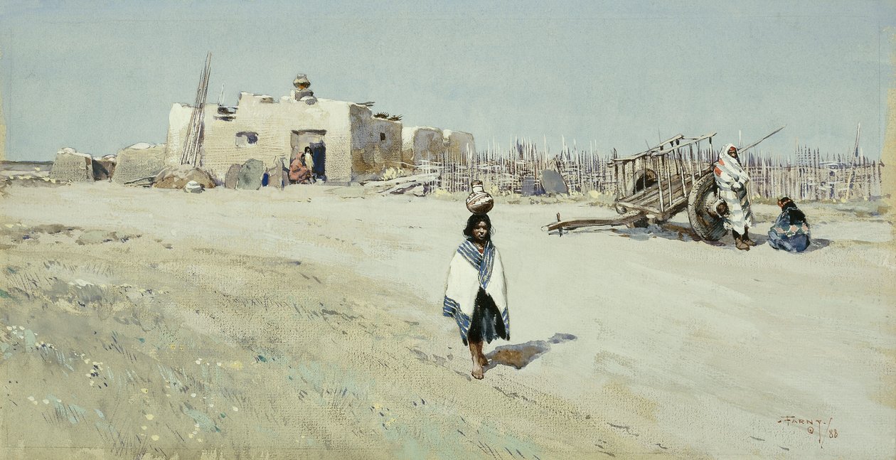 Nosiciele wody, 1888 autorstwa Henry Francois Farny