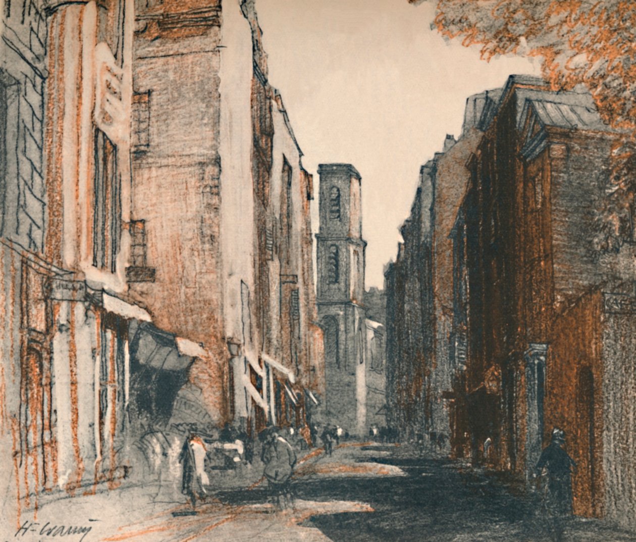 Naprawdę można je nazwać sklepami wiejskimi, c1927, 1927 autorstwa Henry Franks Waring