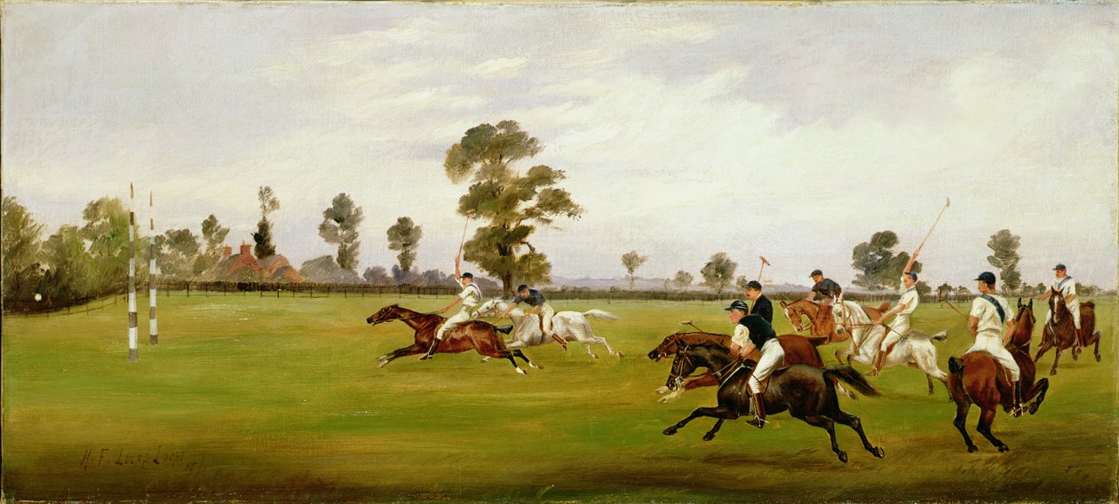 Polo, 1893 autorstwa Henry Frederick Lucas Lucas