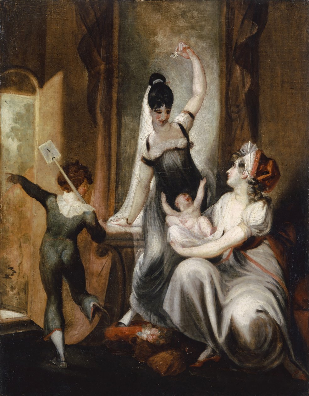 Matka z rodziną na wsi, 1806-7 autorstwa Johann Heinrich Füssli