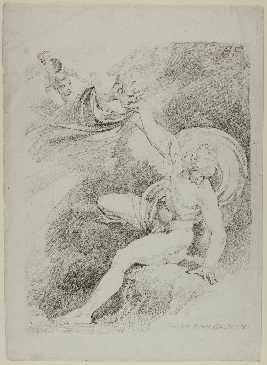 Niebiański Ganimedes autorstwa Johann Heinrich Füssli