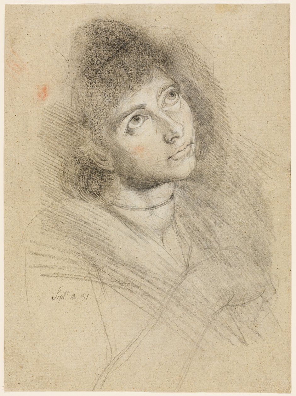 Portret kobiety (Martha Hess) autorstwa Johann Heinrich Füssli