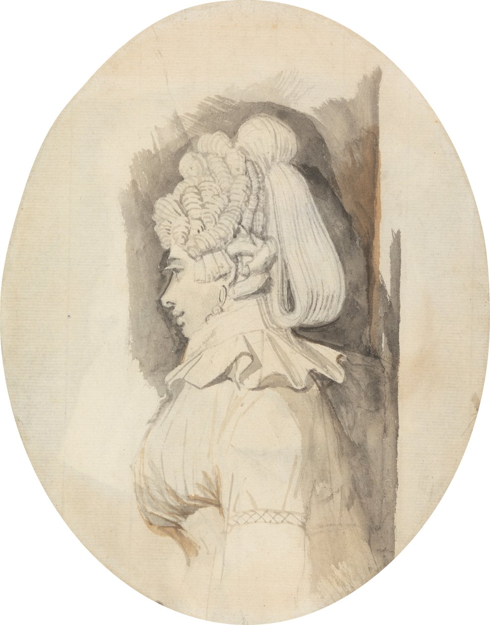 Studium damy autorstwa Johann Heinrich Füssli