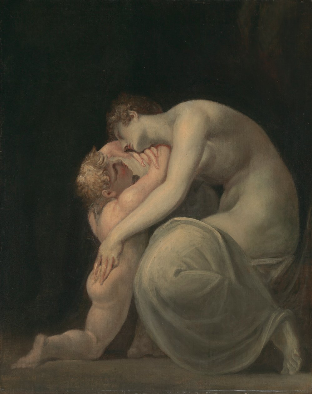 Tekemessa i Eurysakes autorstwa Johann Heinrich Füssli