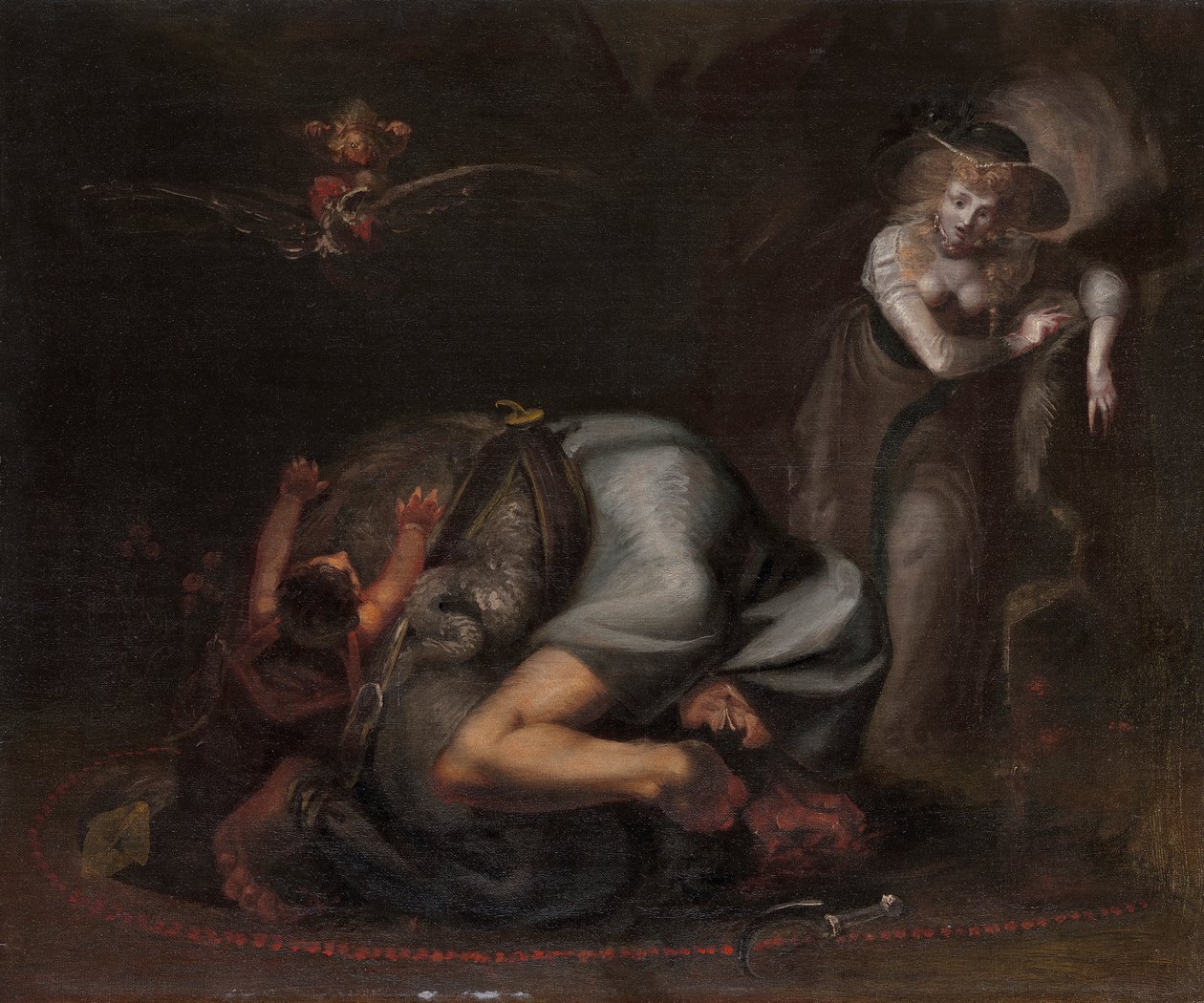Mandragora: urok autorstwa Johann Heinrich Füssli