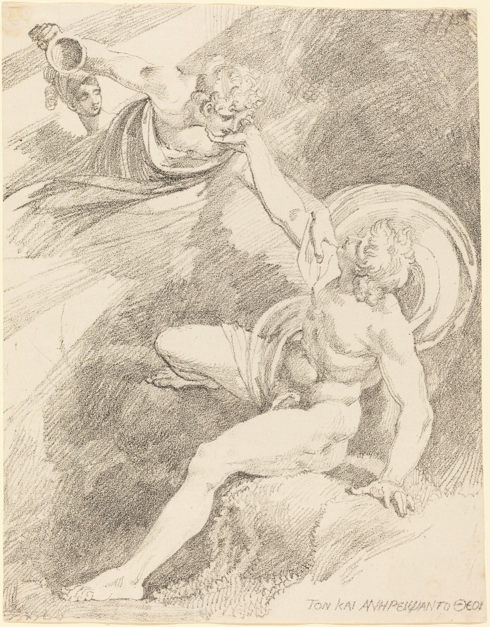 Gwałt Ganimedesa autorstwa Johann Heinrich Füssli