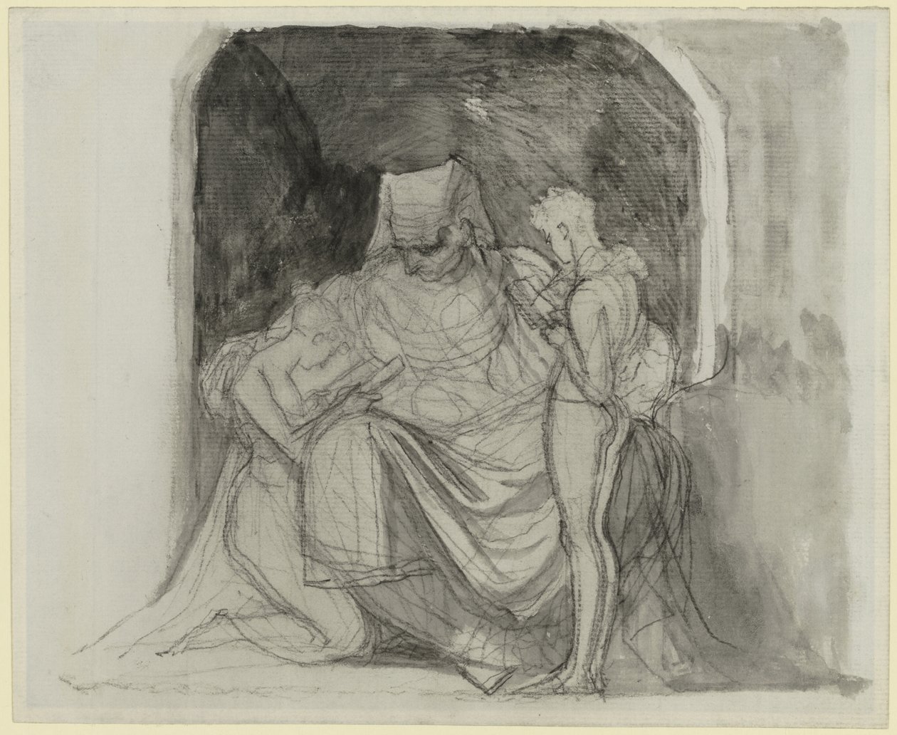 Duch Wiedzy autorstwa Johann Heinrich Füssli
