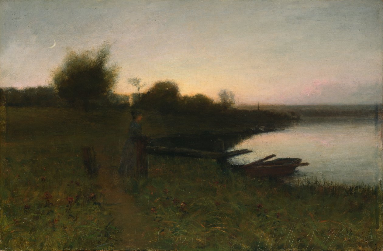 W zmierzchu, 1889 autorstwa Henry Golden Dearth