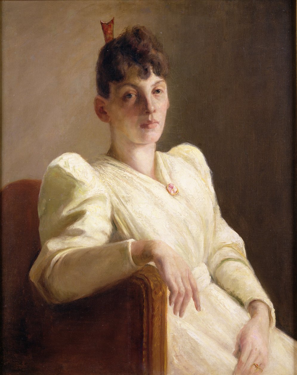 Portret młodej damy autorstwa Henry Hammond Ahl