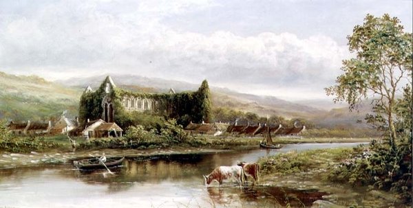 Opactwo Tintern autorstwa Henry Harris