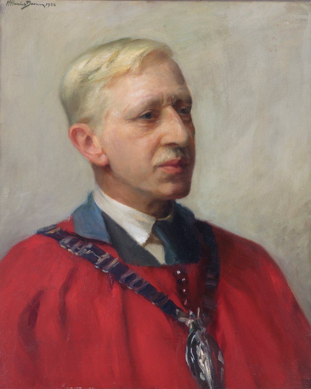 Portret Richarda Garbe autorstwa Henry Harris Brown