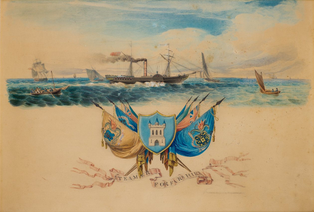 SS Forfarshire autorstwa Henry Harwood