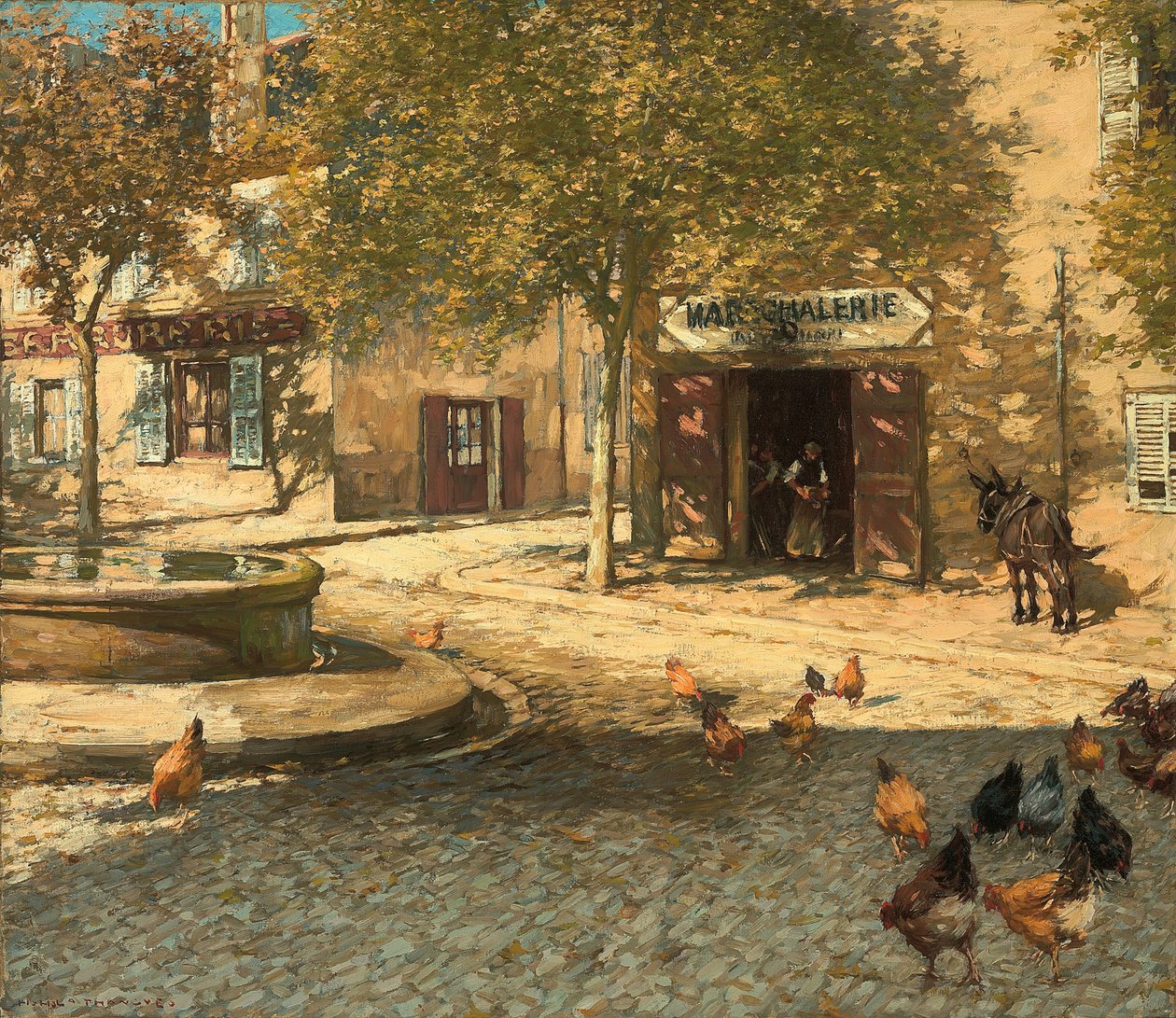 Prowansalska kuźnia autorstwa Henry Herbert La Thangue