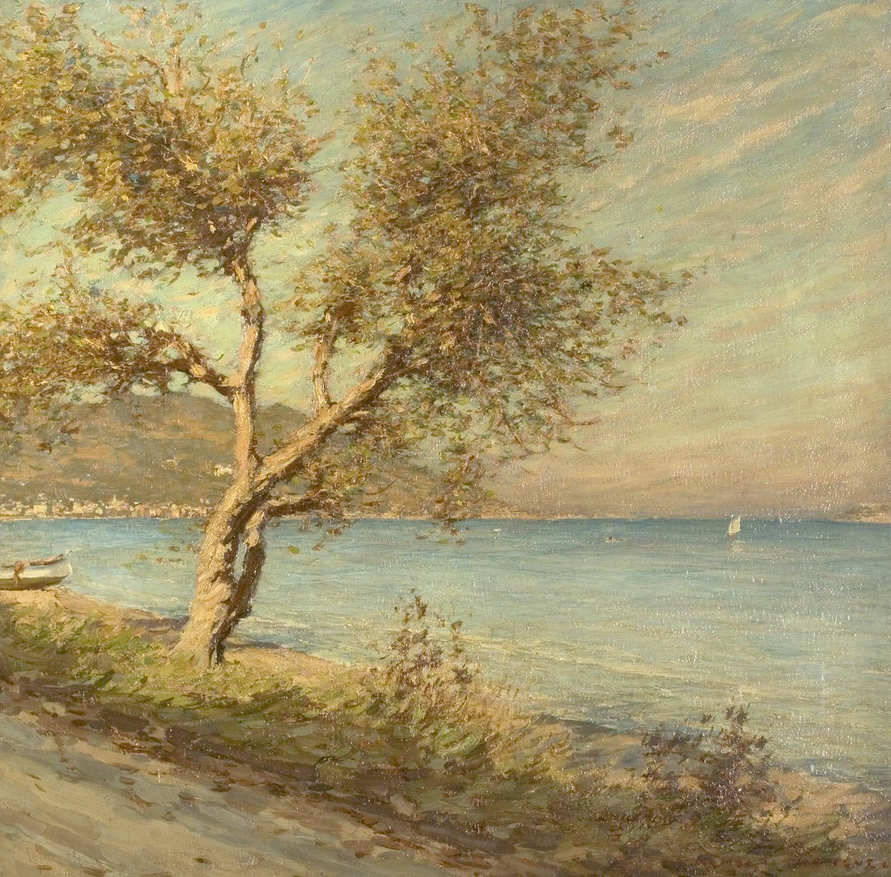 Drzewo morwy autorstwa Henry Herbert La Thangue