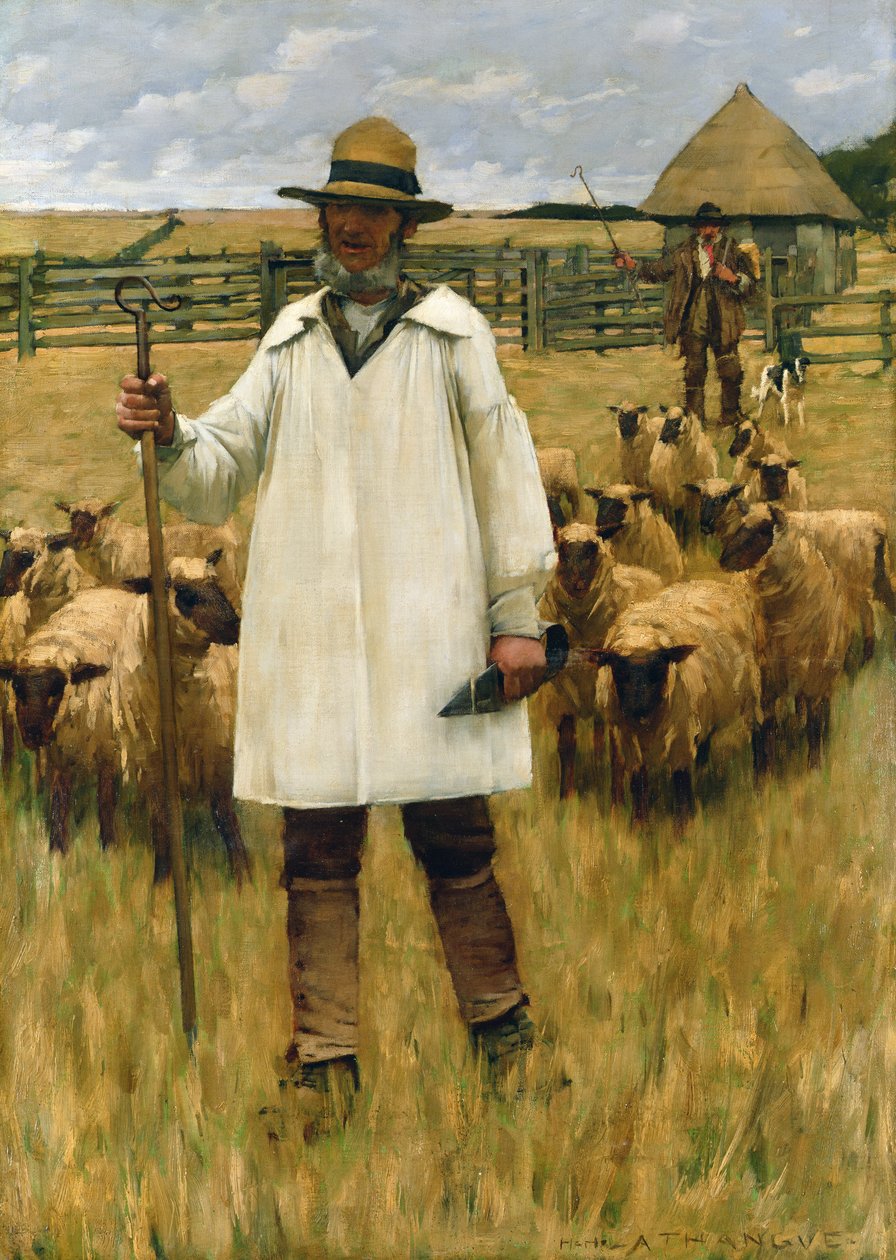 Pasterz autorstwa Henry Herbert La Thangue