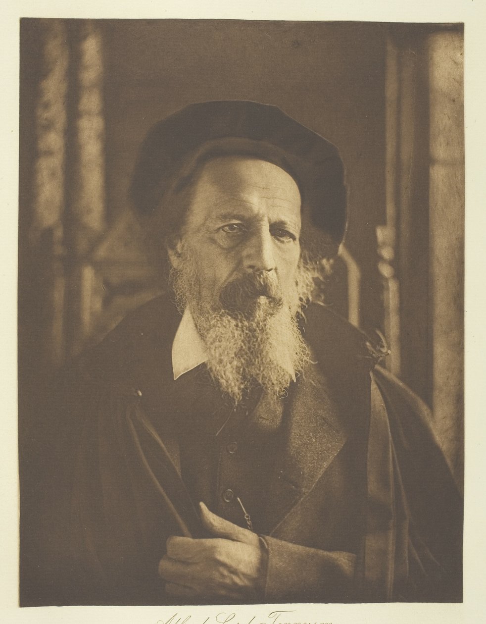 Alfred, Lord Tennyson autorstwa Henry Herschel Hay Cameron