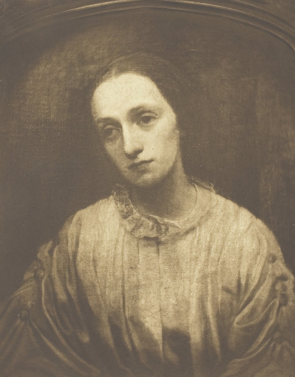 Julia Margaret Cameron, 1852, druk. 1893. autorstwa Henry Herschel Hay Cameron