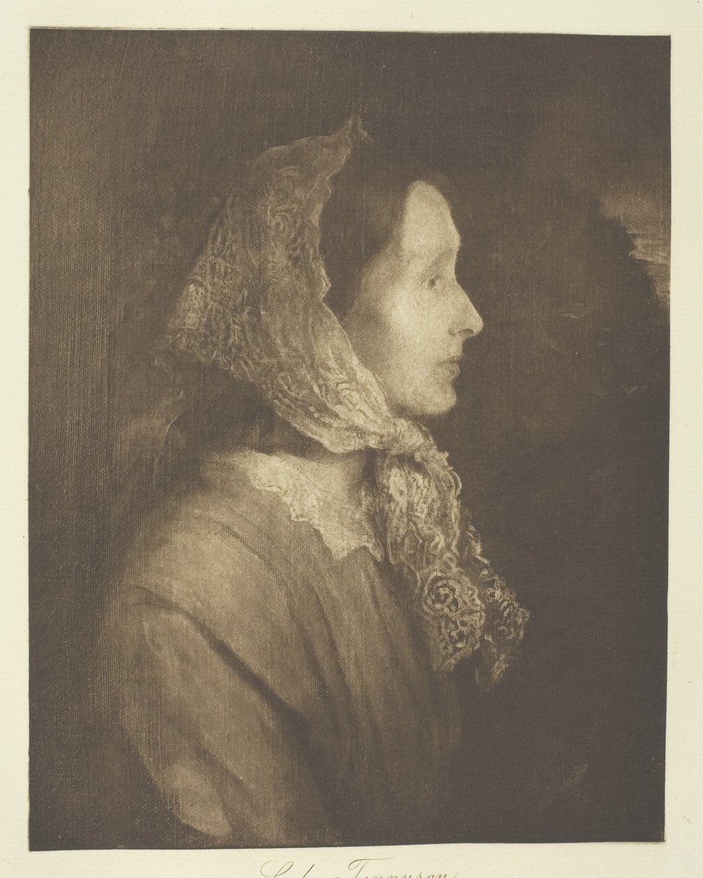 Lady Tennyson autorstwa Henry Herschel Hay Cameron